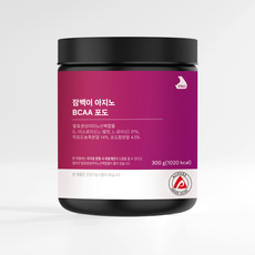 잠백이 아지노모도 BCAA 포도, 1개, 300g