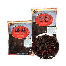 [엄다식품] 고추잎무침 4kg_2EA