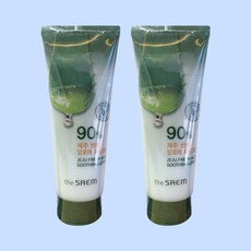 더샘 제주 생생 알로에 수딩 로션 90% 250ml 2개