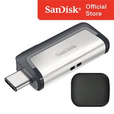 샌디스크 울트라 듀얼 C타입 OTG USB 3.1 SDDDC2 / USB 보관 케이스, 32GB