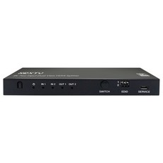 NEXTU NEXT-8122SP8K60 2x2 HDMI 매트릭스 스위치 분배기, 선택없음