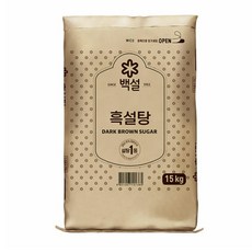 백설흑설탕15kg, 15kg, 15000mg, 1개