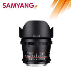 삼양 VDSLR 10mm T3.1 ll 크롭바디용 마이크로포서드 소니 캐논 DSLR 카메라 영상 촬영 렌즈, MFT - 캐논크롭바디