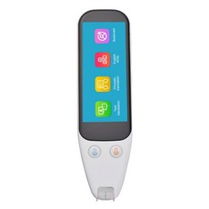 번역기 외국어 통역기 휴대용 스캔 번역 펜 시험 리더 음성 언어 터치 스크린 WiFi 핫스팟 연결 오프라인 기능 다기능 고급형, 중국, 하얀