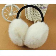 리얼토끼털귀마개