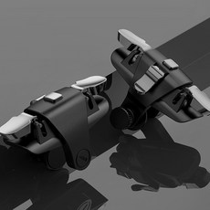 모바일 배틀그라운드 트리거 1+1 M249 완벽한 인식률 4개 버튼 정전식트리거, M249트리거, 블랙, 1개