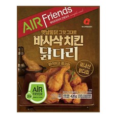 마니커에프앤지 바사삭치킨 닭다리 420g, 1개