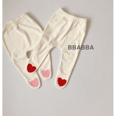 베베 밍크하트유발레깅스 신생아선물 100일 50일아기 빠빠