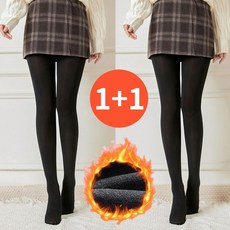 다이쮸 겨울 따끈 기모 스타킹 유발 레깅스 1+1