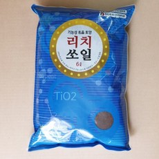 [원예용흙]썩지않는흙 리치쏘일(분갈이용 상토) 6L, 1개, 6000ml