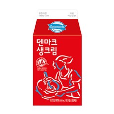 동원 덴마크 생크림 500ml (동물성), 1개