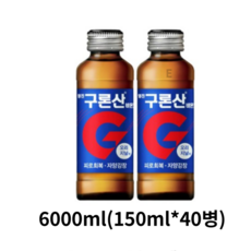 해태htb 영진 구론산 오리지날 선물세트, 6000ml, 2개
