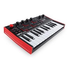 아카이 프로페셔널 25 건반 MIDI 키보드 컨트롤러 스피커 MPC MPK Play MK3, A