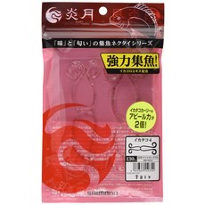Shimano (SHIMANO) 타이 라바 넥타이 불꽃 달 이카타코 4 008 케임 라 레드 반짝이 130mm 도미 루어 부품