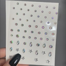 얼굴보석스티커