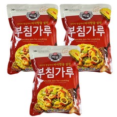 백설유기농부침가루