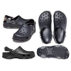 크록스 [CROCS] 206340-001 클래식 올 터레인 클로그 (블랙)