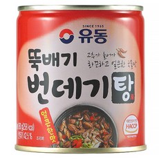 유동 뚝배기 번데기탕 얼큰한맛, 280g, 5개