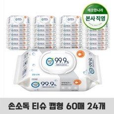 깨끗한나라손소독60매24개