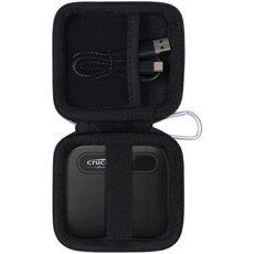 Aenllosi 수납 케이스 호환품 크루셜 Crucial X6 외장 SSD 1TB2TB4TB500GB (케이스만), for Crucial X6