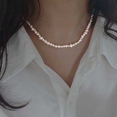 진주못난이목걸이