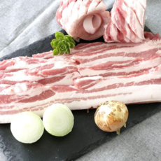 [자연식탁]산청 지리산 흑돼지 버크셔 삼겹살 목살300g, 1박스, 지리산 흑돼지 삼겹살100g*3