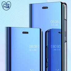 모이몰 사은품증정 | Samsung Galaxy 삼성 갤럭시 S9 S9플러스 심플 슬림 하드 충격방지 클리어 뷰 휴대폰 케이스