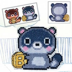 실십자수열쇠고리