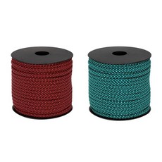 캠핑 로프 낙하산 줄 끈 텐트 다기능 50m 7 가닥 유형 III 550 스풀 코어와 Paracord 코드|Paracord|, 1개, G