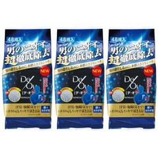일본직발송 6. 데오우 냄새·끈적끈적·체취 초철저 흡착 리프레시 시트 48매 ×3개 B07D6TQJD3, 48매 × 3, 단품_One Color