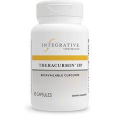 Integrative (총2병) Theracurmin HP 테라큐민 커큐민 60캡슐, 2개, 60정