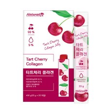 네추럴라이즈 터키산 타트체리젤리 콜라겐 스틱 사워체리 농축 착즙액 초저분자피쉬콜라겐 300달톤 20포