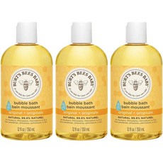 Burt's Bees 버츠비 베이비 버블 바스 350ml x 3팩 바디클렌저, 6팩