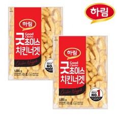 하림 굿초이스 치킨너겟, 1kg, 2개