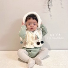 아기한복 신생아 한복슈트 유아 설빔
