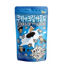 탐스팜 쿠키앤크림 아몬드, 190g, 1개