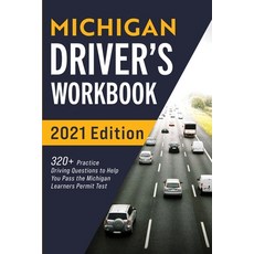 Michigan Driver's Workbook: 320+ Practice Driving Questions to Help You Pass the Michigan Learner's ... Paperback, More Books LLC, English, 9781954289208