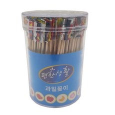 데코 이쑤시개 요지 300개입 대접 과일 도시락 음식, 1개