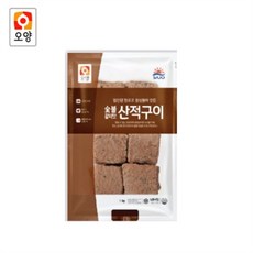 베스트식품 사조오양 숯불구이맛 고기산적1kg x8개, 단품, 1kg, 단품/단품