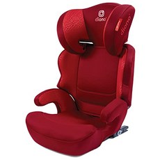 Diono Everett NXT RIDGID 래치 벨트 위치 부스터 시트 슬림 피트 디자인과 가벼운 무게 레드 (Red), Red
