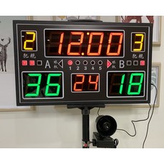 스코어보드 현물 신제품 충전식 무선 휴대용 전자식 4inch농구 타임 스코어인디게이터 배터리 전력공급, T01-3inch무선 스코어보드(충전식기기 전력공급)받