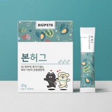 바이오펫츠 본허그 관절 영양제 1g x 30포, 1개 - 바이오펫츠본허그관절영양제1gx30포