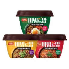 [동원] 양반 비빔드밥 (컵)매운참치 1개+돌솥 1개+불고기 1개 (총 3개), 3개, 272.5g