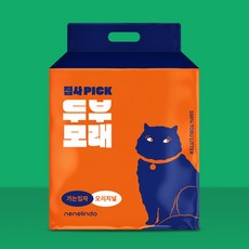 네네린도 집사픽 고양이 두부모래 7리터 x 6팩, 2. 가는입자_밀크향, 1세트, 42L