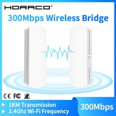 3km 24Ghz 2km 야외 HORACO 감시 카메라용 1km 58Ghz 와이파이 익스텐더 5km 리피터 300Mbps 라우터 무선 브리지, 12)AU Adapter  5.8G5KM - cisco무선브릿지