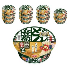 NISSIN 日清 咚兵衛油豆腐烏龍碗麵 增量版, 12入