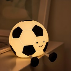 윰스모르 축구공 LED 무드등 타이머 취침등 수면등, 1개 1개