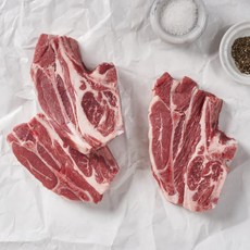 육고집 호주산 어린 양고기 어깨살 사각갈비 양갈비, 1개, 500g