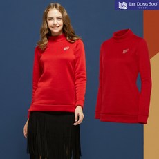 [이동수골프] [이동수] 여성 골프 니트 티셔츠 레드