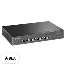 티피링크 8포트 10G 데스크톱 / 랙 마운트 스위치, 9개, TL-SX1008